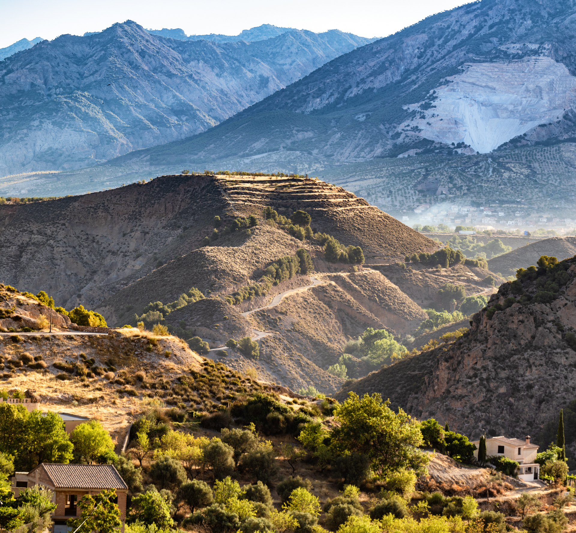Terraces & Mining, Sierra Nevada
