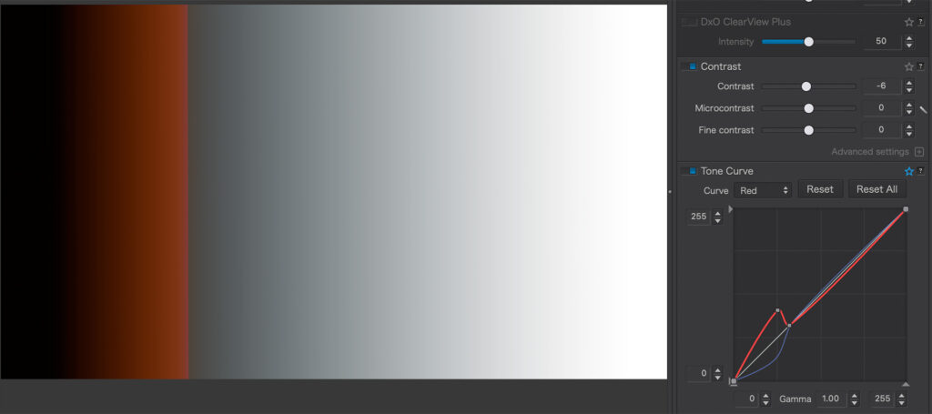 Restricting the Tonal Range Affected