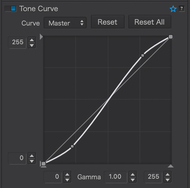 The Tone Curve - DxO PhotoLab 7