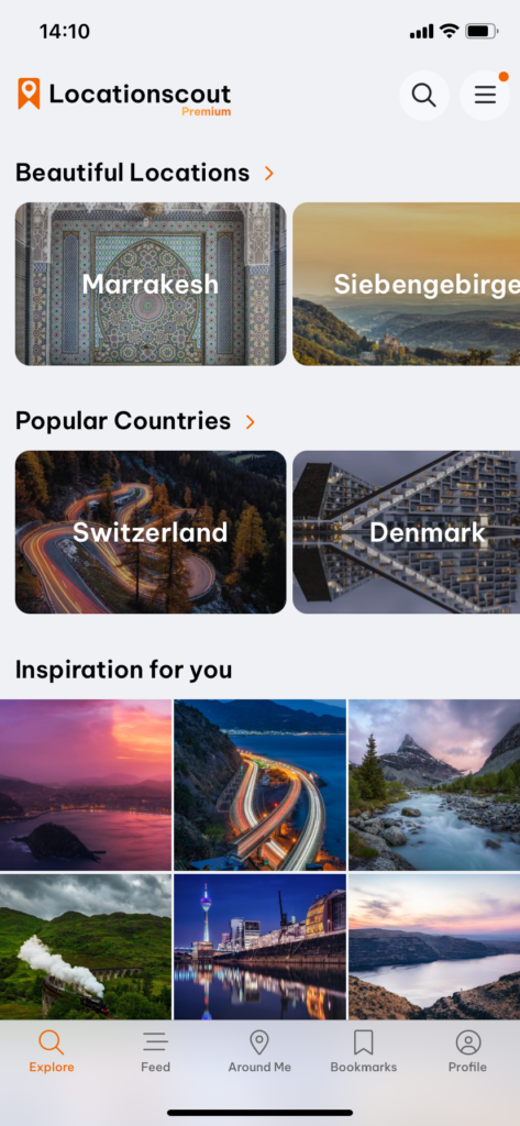 Locationscout explore